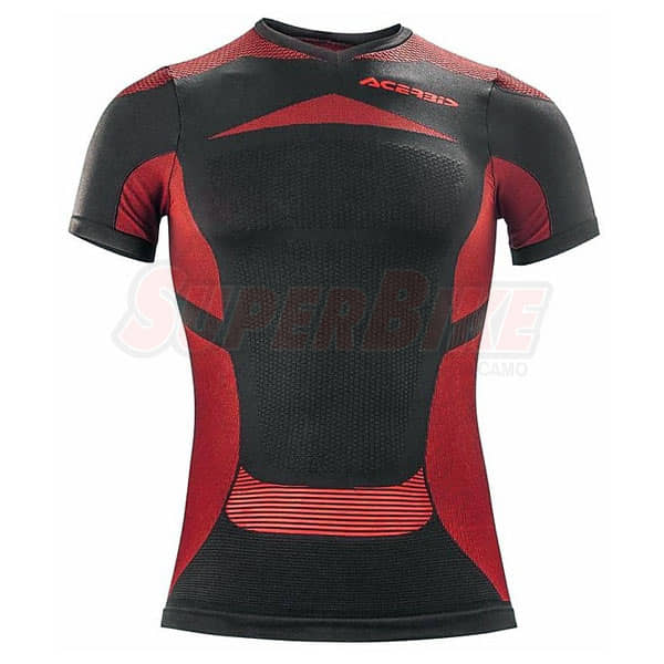 MAGLIA X-BODY SUMMER BLACK RED