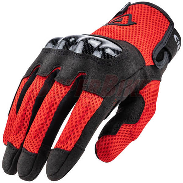 GLOVES CE RAMSEY MY VENTED ROSSO