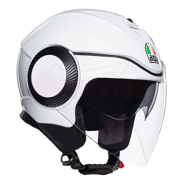 CASCO AGV ORBYT SOLID PEARL WHITE