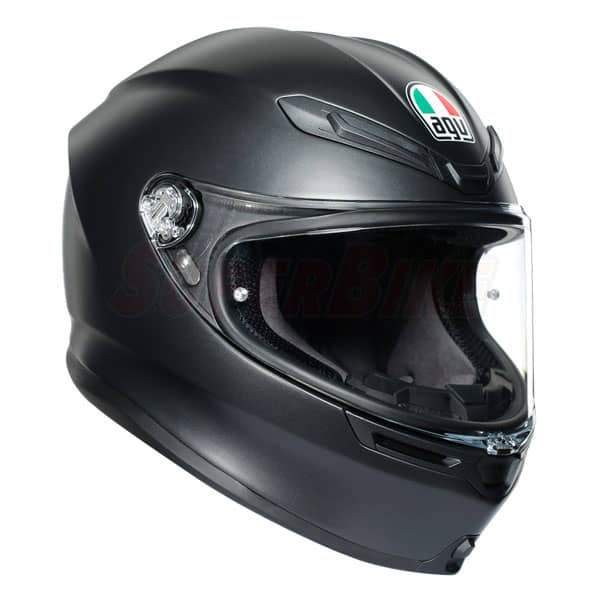 CASCO AGV K6 ECE SOLID MATT BLACK