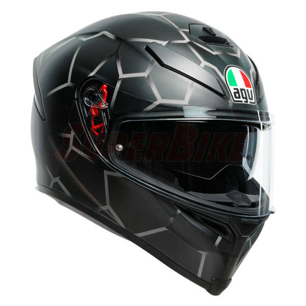 CASCO AGV K5 S E2205 MULTI VULCANUM GREY