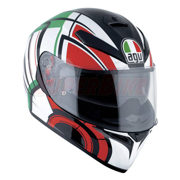 CASCO AGV K-3 SV PINLOCK MULTI AVIOR BIANCO ITALY 2017