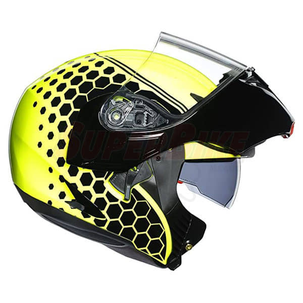 CASCO AGV COMPACT ST MULTI PLK DETROIT YELLOW BLACK CASCO AGV COMPACT ST MULTI PLK DETROIT YELLOW BLACK