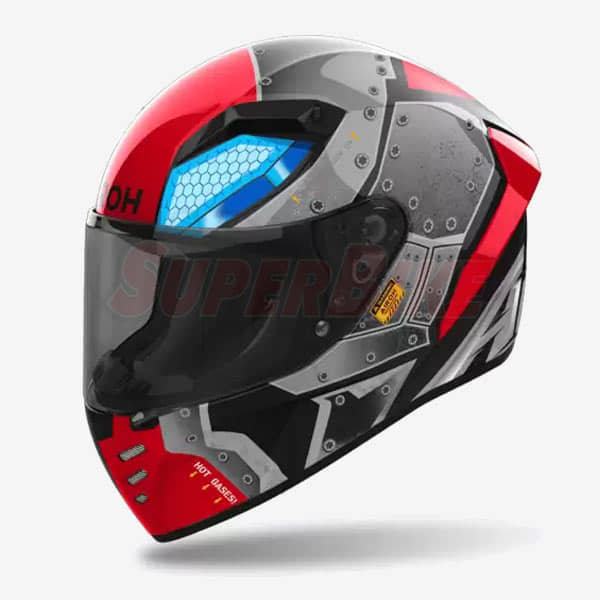 CASCO INTEGRALE AIROH CONNOR BOT GLOSS - Clicca l'immagine per chiudere