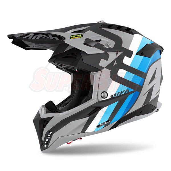 CASCO AIROH AVIATOR 3 RAINBOW ANTRACHITE - Clicca l'immagine per chiudere