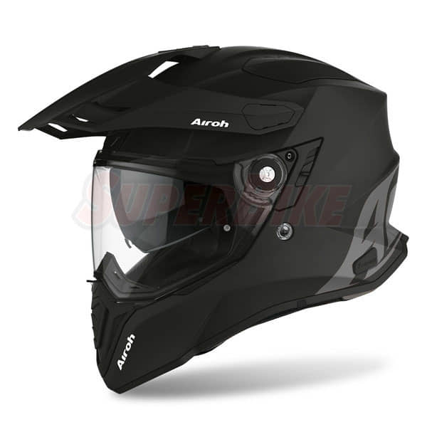 CASCO AIROH COMMANDER BLACK MATT