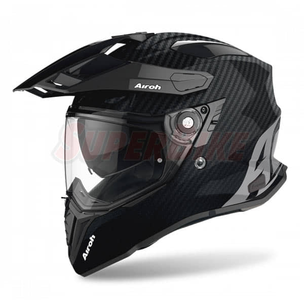 CASCO AIROH COMMANDER FULL CARBON GLOSS