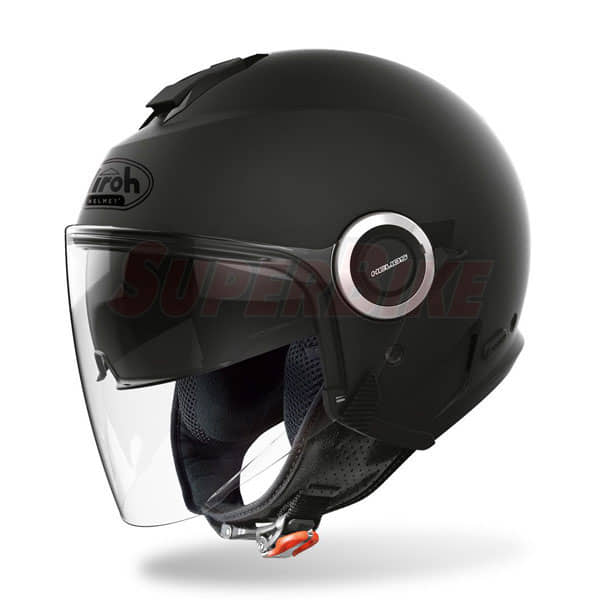 CASCO AIROH HELIOS BLACK MATT