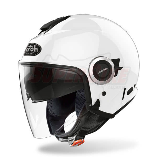 CASCO AIROH HELIOS COLOR WHITE GLOSS - Clicca l'immagine per chiudere