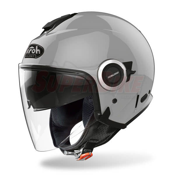 CASCO AIROH HELIOS CONCRETE GREY GLOSS - Clicca l'immagine per chiudere