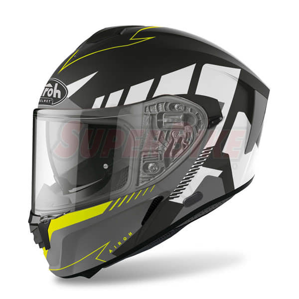 CASCO INTEGRALE AIROH SPARK RISE BLACK MATT - Clicca l'immagine per chiudere