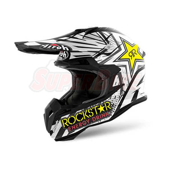 CASCO AIROH TERMINATOR OPEN VIS ROCKSTAR MATT