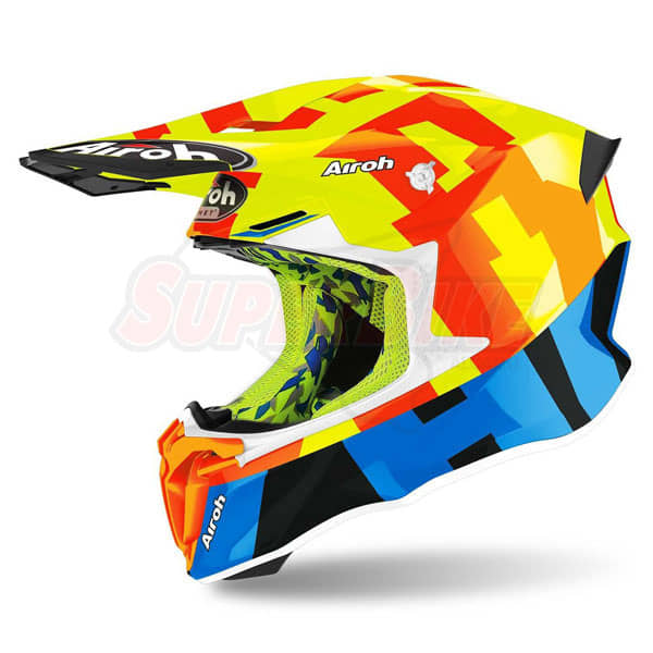 CASCO AIROH TWIST FRAME YELLOW GLOSS