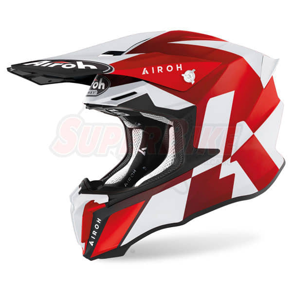 CASCO AIROH TWIST 2.0 LIFT RED MATT CASCO AIROH TWIST 2.0 LIFT RED MATT