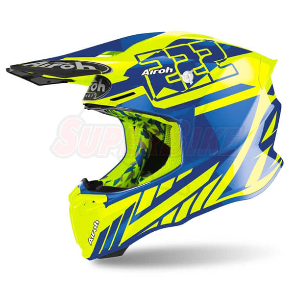 CASCO AIROH TWIST 2.0 CAIROLI GLOSS - Clicca l'immagine per chiudere