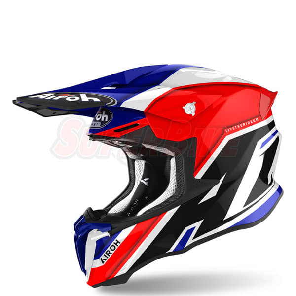 CASCO AIROH TWIST 2.0 SHAKEN BLUE GLOSS CASCO AIROH TWIST 2.0 SHAKEN BLUE GLOSS
