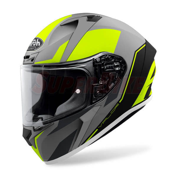 CASCO AIROH VALOR WINGS YELLOW