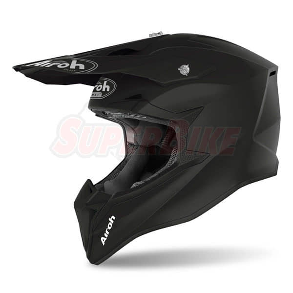 CASCO AIROH WRAAP COLOR BLACK MATT