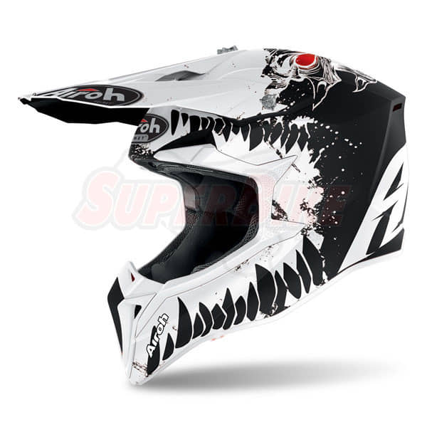 CASCO AIROH WRAAP BEAST MATT