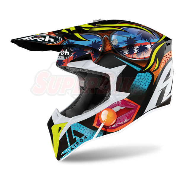 CASCO AIROH WRAAP LOLLIPOP - Clicca l'immagine per chiudere