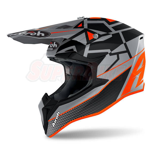 CASCO AIROH WRAAP MOOD ORANGE MATT