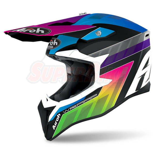 CASCO AIROH WRAAP PRISM MATT