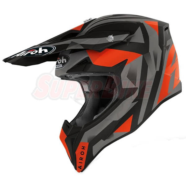 CASCO AIROH WRAAP SEQUEL ORANGE MATT