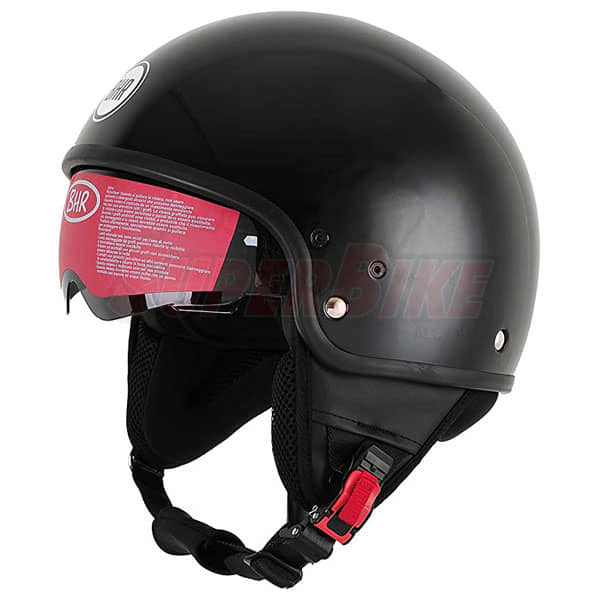 CASCO BHR DEMI JET 803 NERO MET. - Clicca l'immagine per chiudere