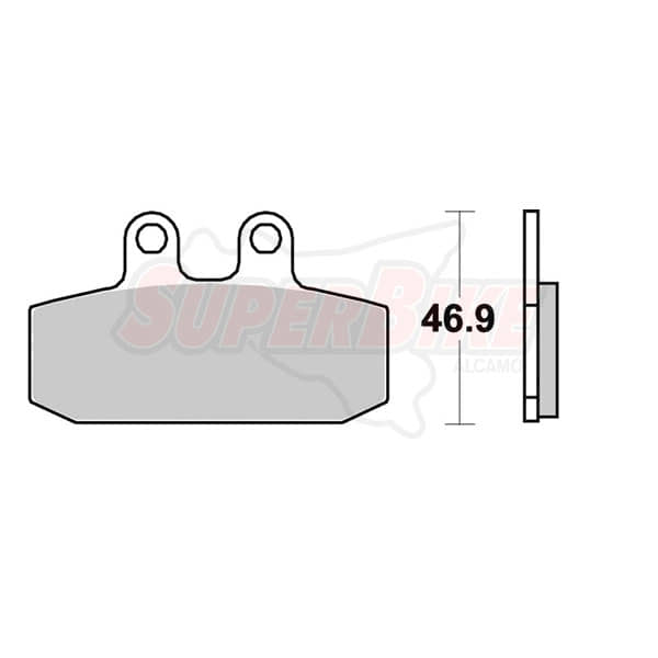 PASTIGLIE FRENI ENTRY LEVEL SEMI METALLIC - Clicca l'immagine per chiudere