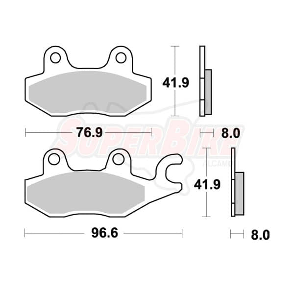 PASTIGLIE FRENI PAD SINTERED LARGE RANGE