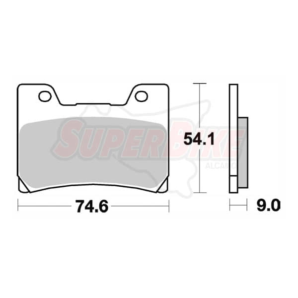 PASTIGLIE FRENI ENTRY LEVEL SEMI METALLIC