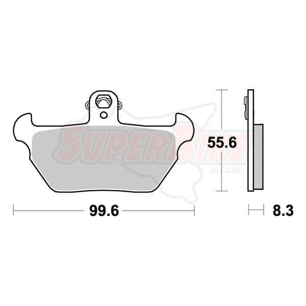 PASTIGLIE FRENI ENTRY LEVEL SEMI METALLIC