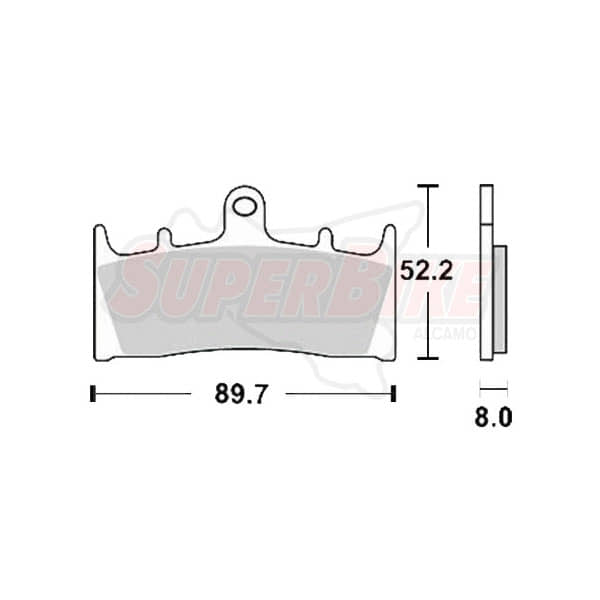 PASTIGLIE FRENI PAD SINTERED