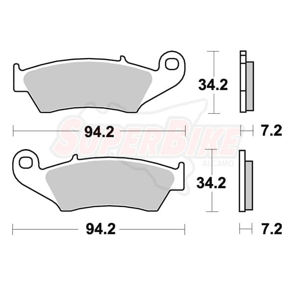 PASTIGLIE FRENI PAD SINTERED LARGE RANGE