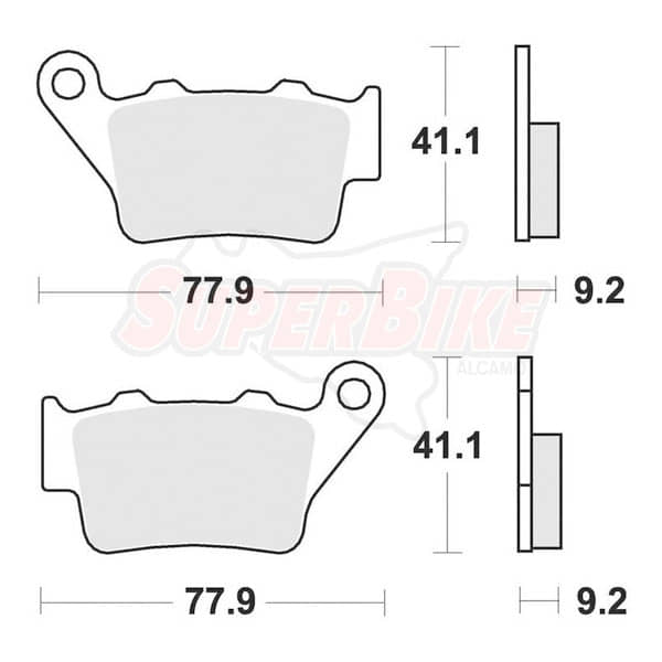 PASTIGLIE FRENI PAD SINTERED LARGE RANGE - Clicca l'immagine per chiudere