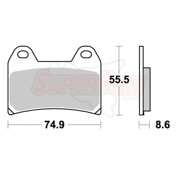 PASTIGLIE FRENI PAD SINTERED