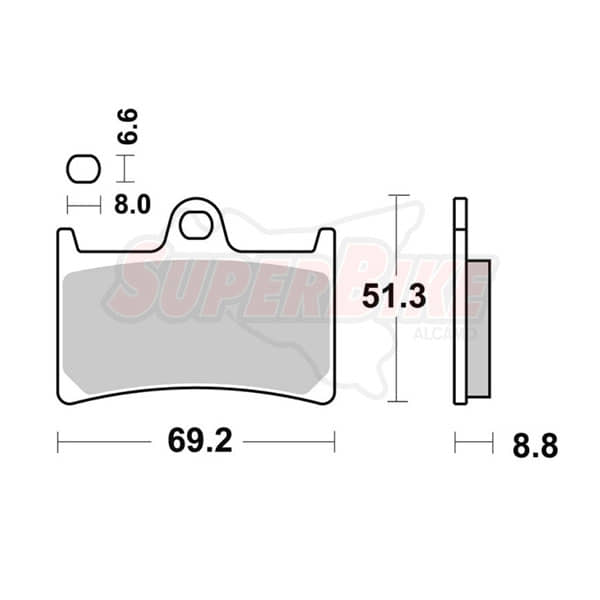 PASTIGLIE FRENI ENTRY LEVEL SEMI METALLIC