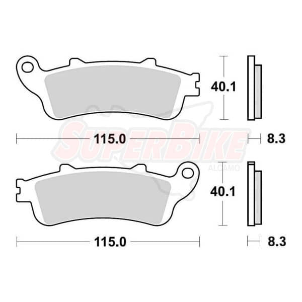 PASTIGLIE FRENI PAD SINTERED