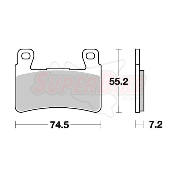 PASTIGLIE FRENI PAD SINTERED