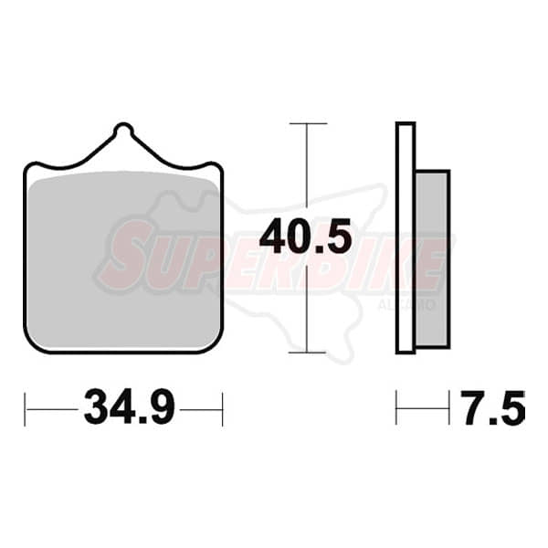 PASTIGLIE FRENI PAD SINTERED