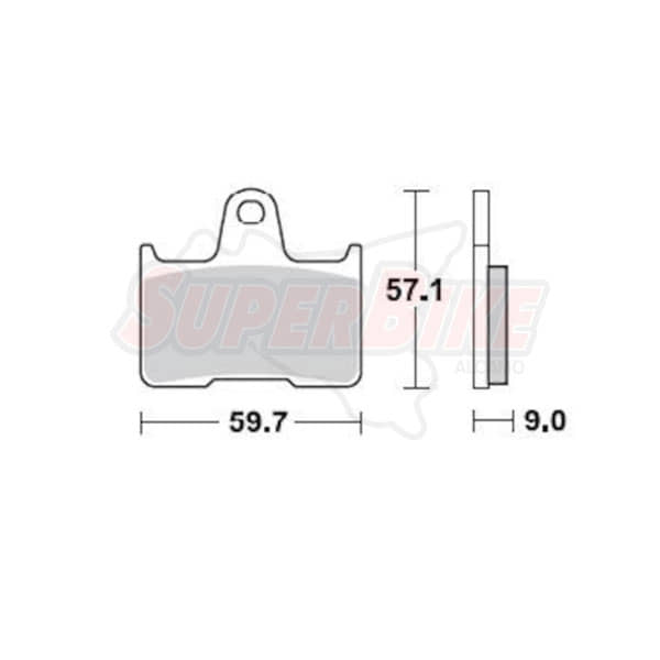 PASTIGLIE FRENI ENTRY LEVEL SEMI METALLIC