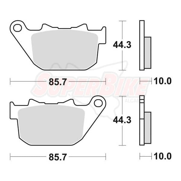 PASTIGLIE FRENI PAD SINTERED