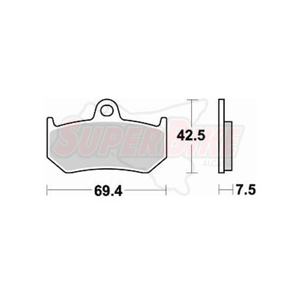 PASTIGLIE FRENI PAD SINTERED