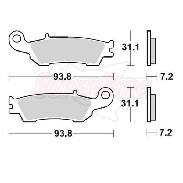 PASTIGLIE FRENI PAD SINTERED LARGE RANGE - Clicca l'immagine per chiudere