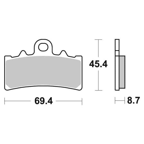 PASTIGLIE FRENI PAD SINTERED