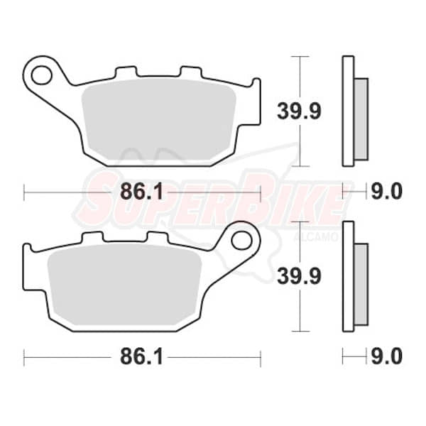 PASTIGLIE FRENI PAD SINTERED