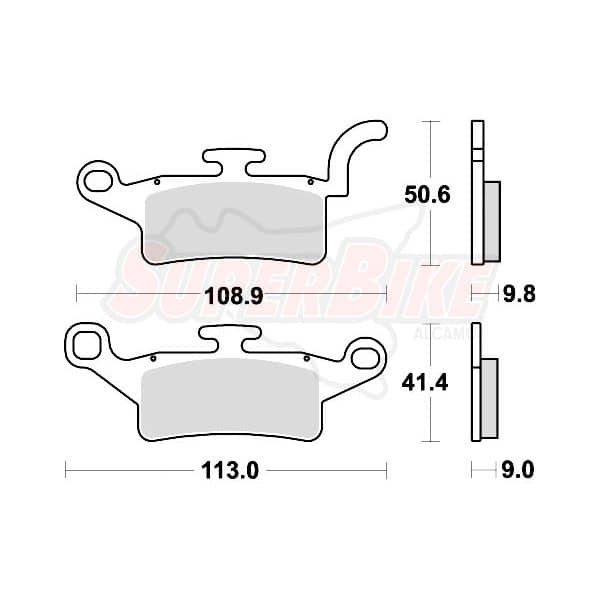 PASTIGLIE FRENI ENTRY LEVEL SEMI METALLIC