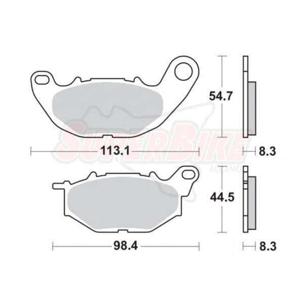 PASTIGLIE FRENI PAD SINTERED