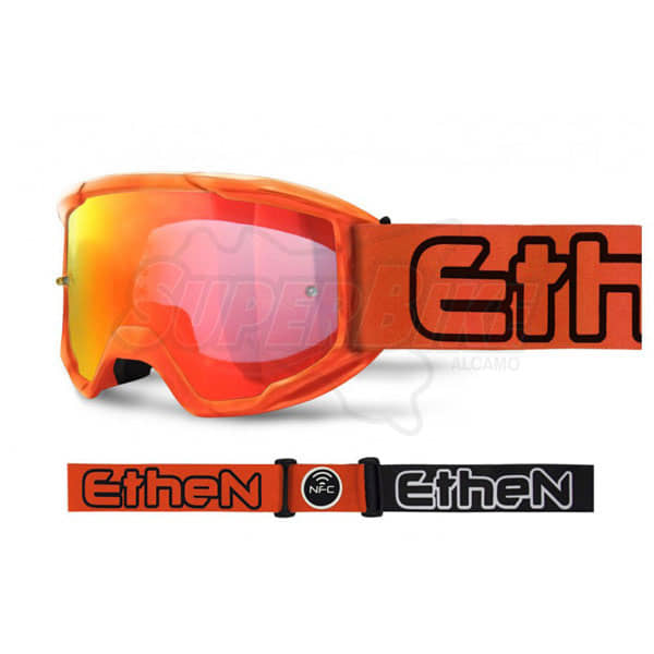 MASCHERA OTG06 ARANCIO FLUO NERO