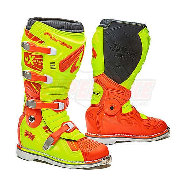 STIVALI TERRAIN TX YELLOW FLUO ORANGE - Clicca l'immagine per chiudere